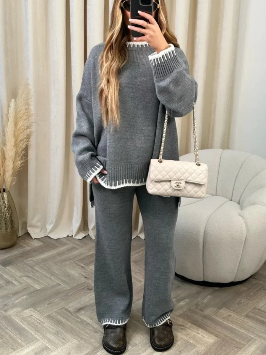 Conjunto Feminino com Suéter e Calça Dalila - OUTONO/INVERNO