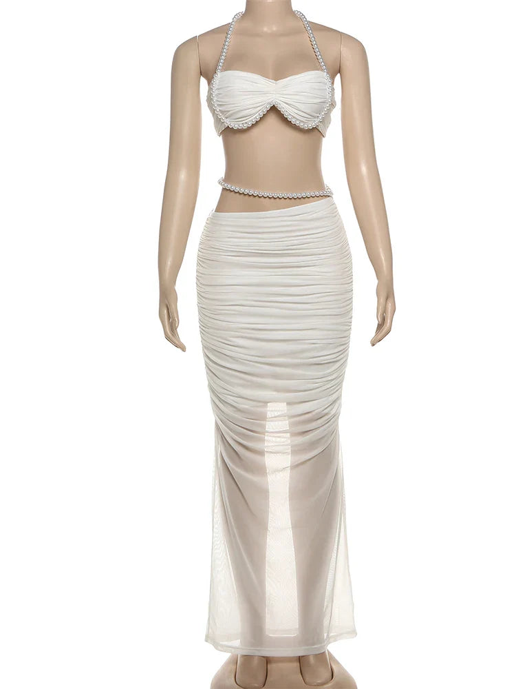 Conjunto Top e Saia Longa Dyana