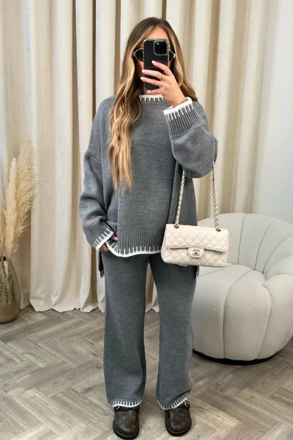 Conjunto Feminino com Suéter e Calça Dalila - OUTONO/INVERNO