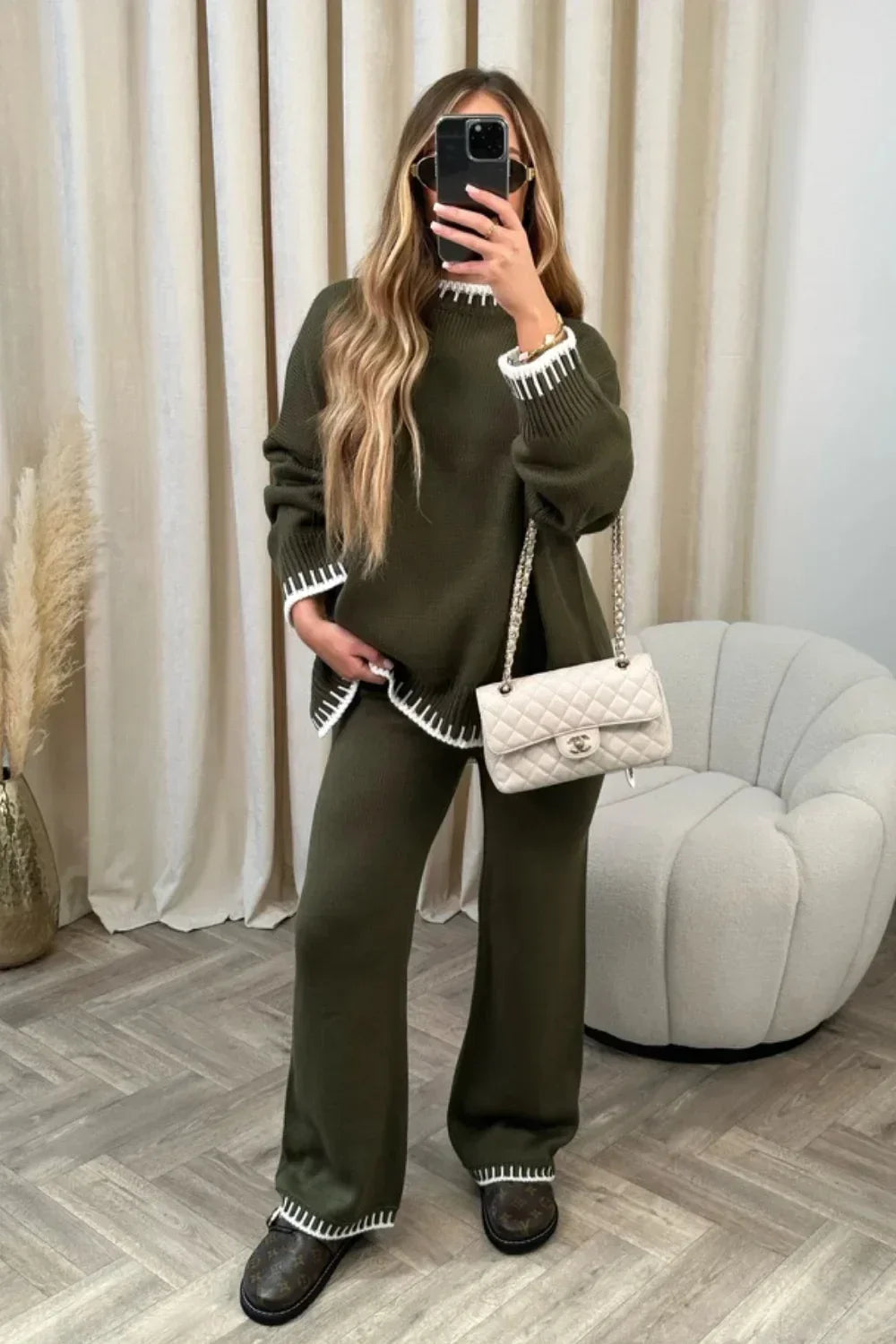 Conjunto Feminino com Suéter e Calça Dalila - OUTONO/INVERNO
