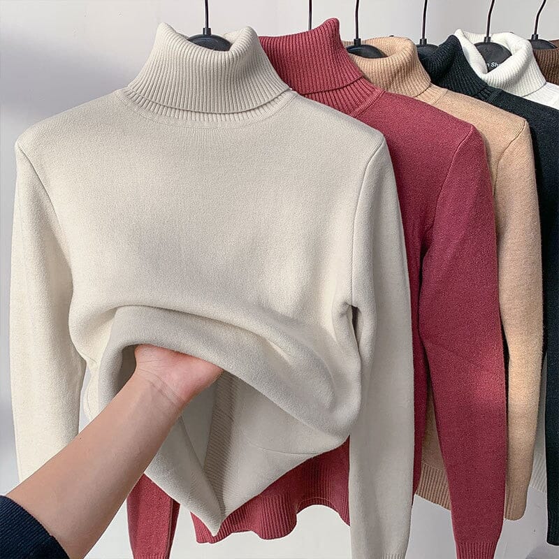Suéter Feminino Peluciado Térmico Veludo Velvet Soft
