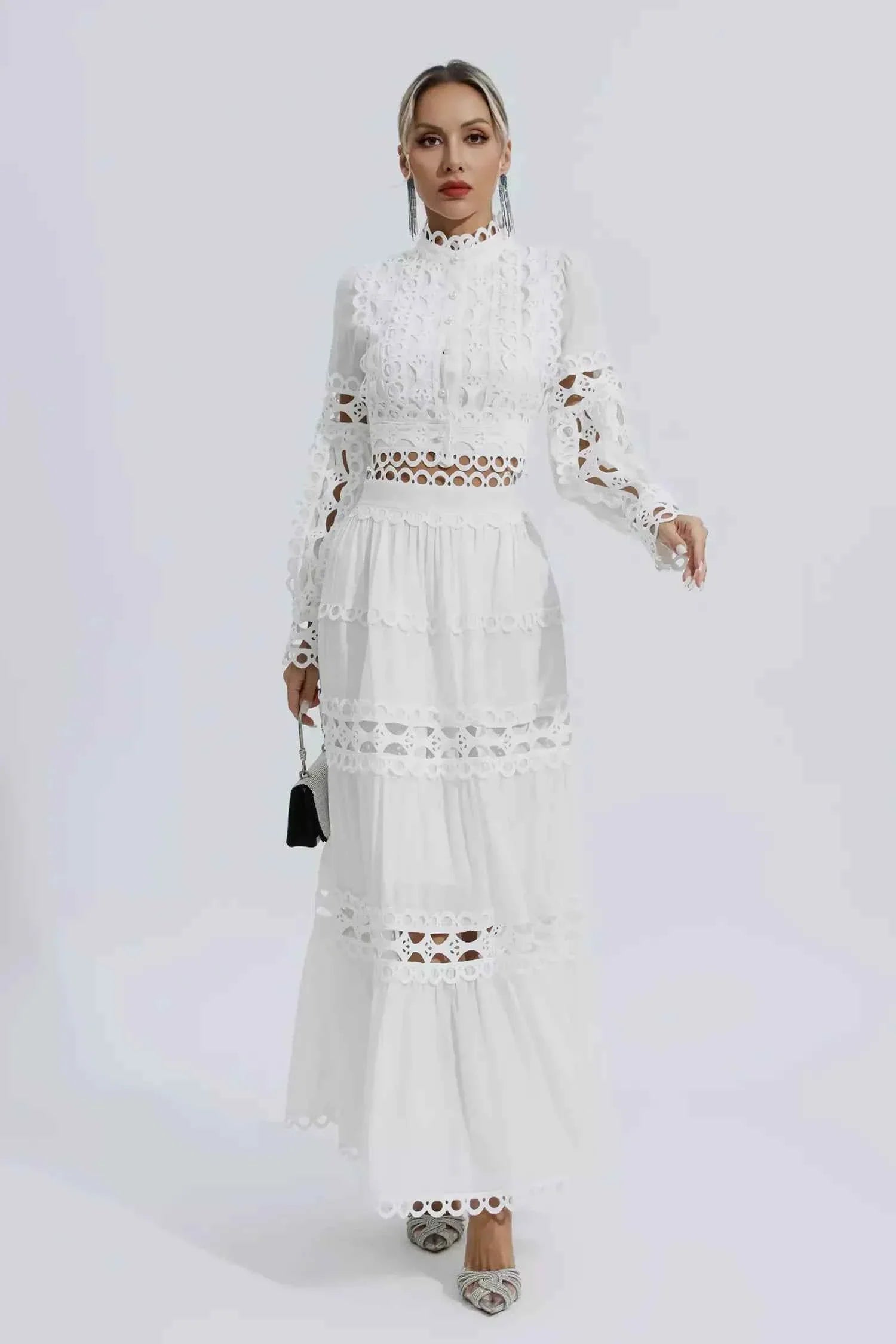Vestido Longo em Laise – Colette