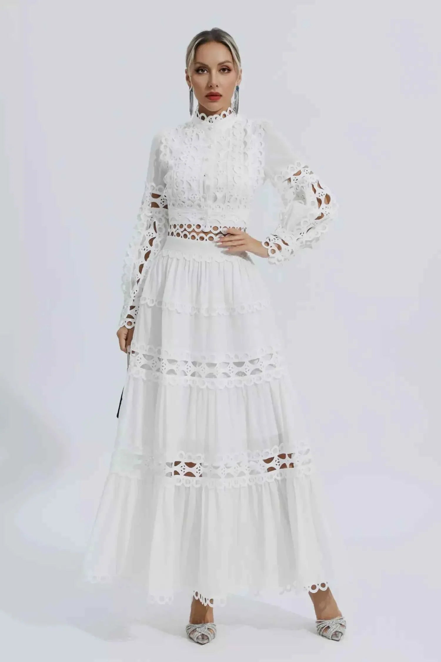 Vestido Longo em Laise – Colette