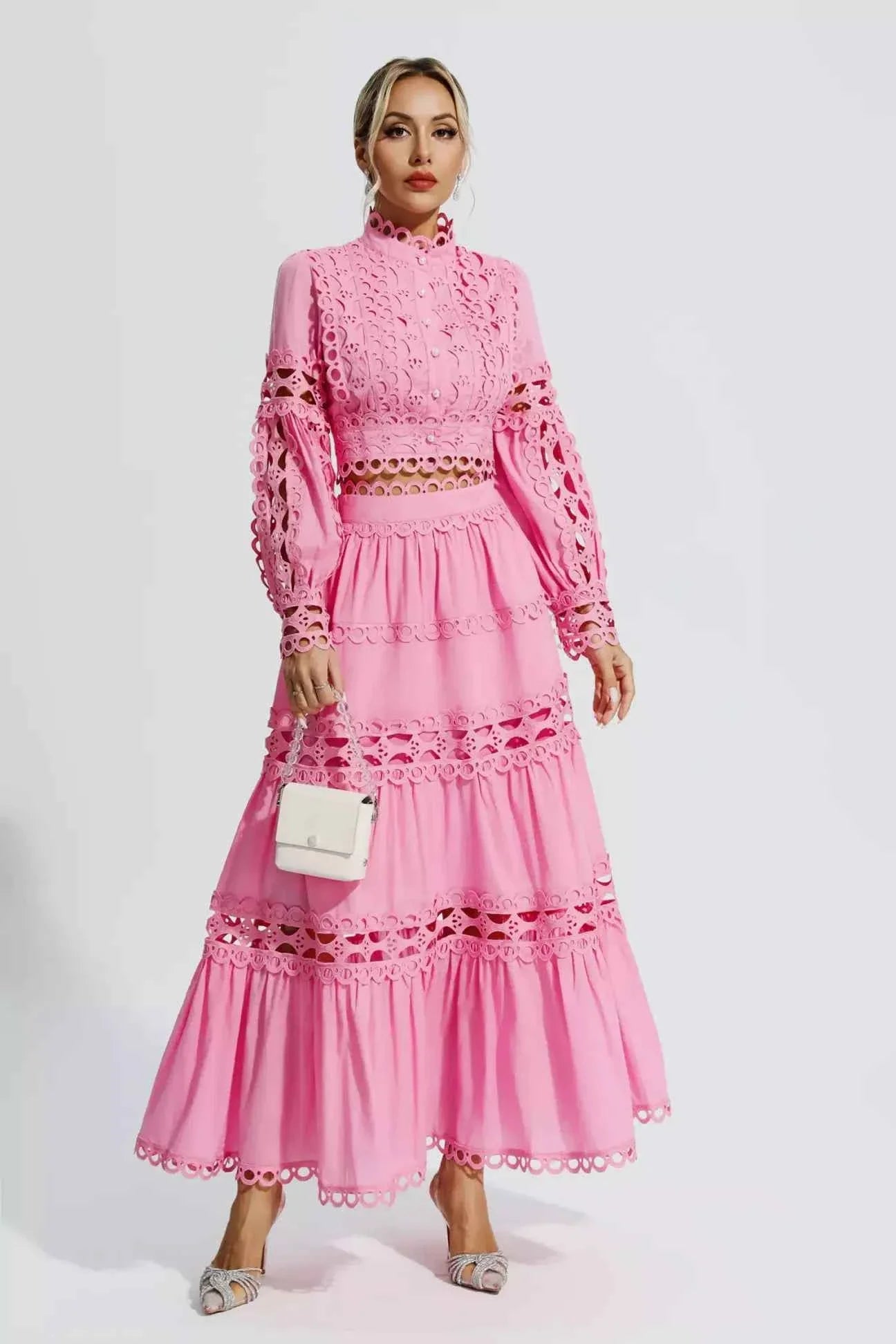Vestido Longo em Laise – Colette