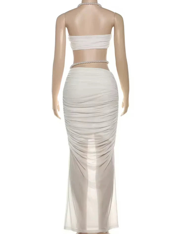 Conjunto Top e Saia Longa Dyana