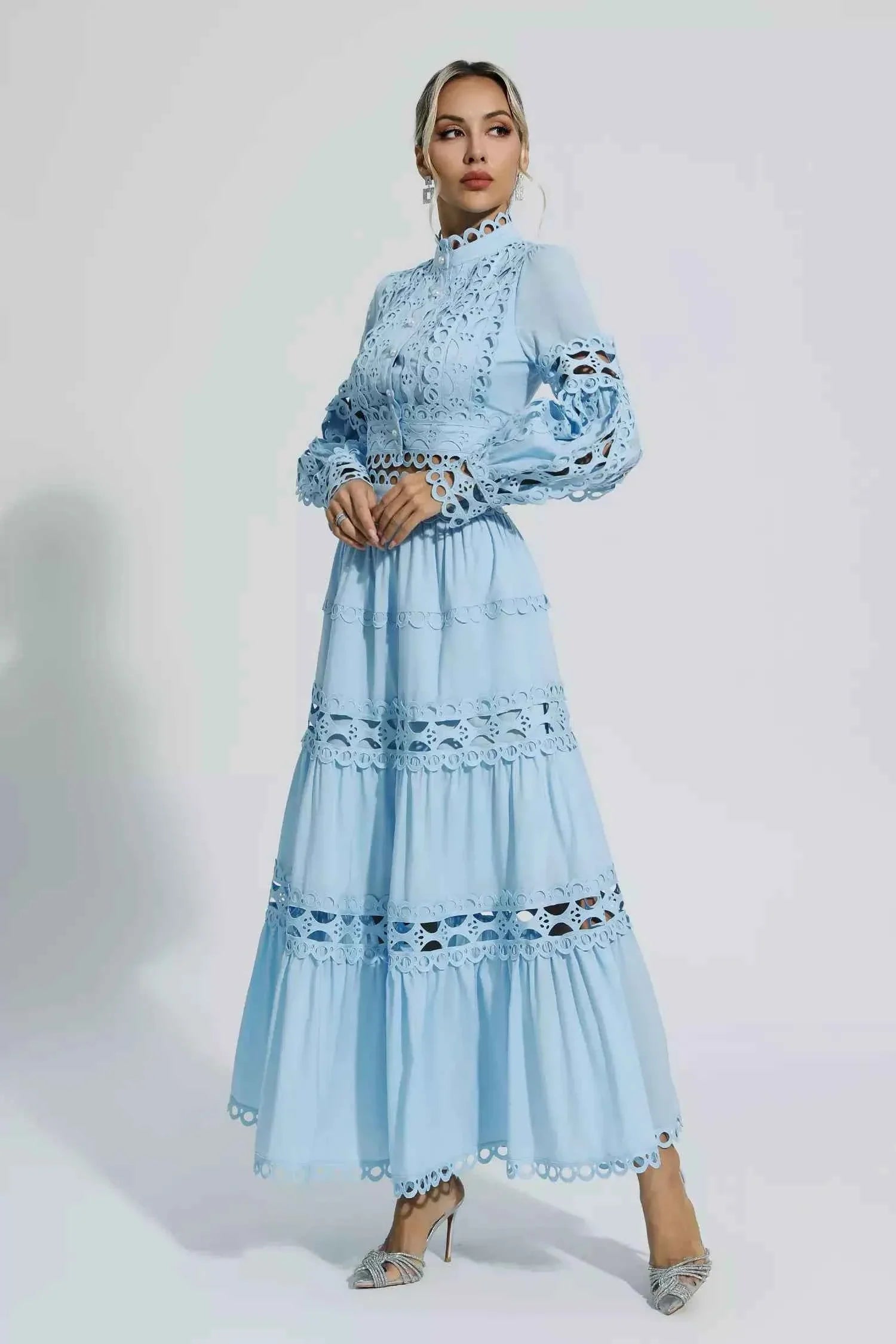 Vestido Longo em Laise – Colette