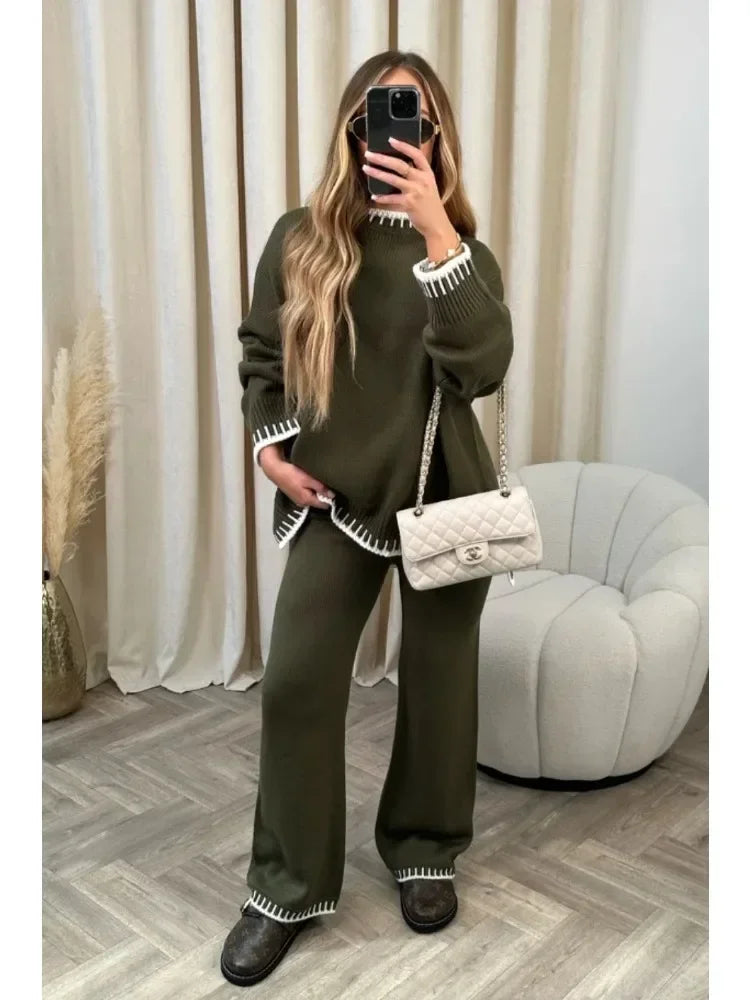 Conjunto Feminino com Suéter e Calça Dalila - OUTONO/INVERNO