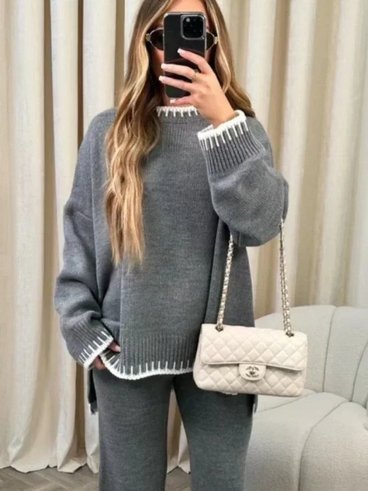 Conjunto Feminino com Suéter e Calça Dalila - OUTONO/INVERNO
