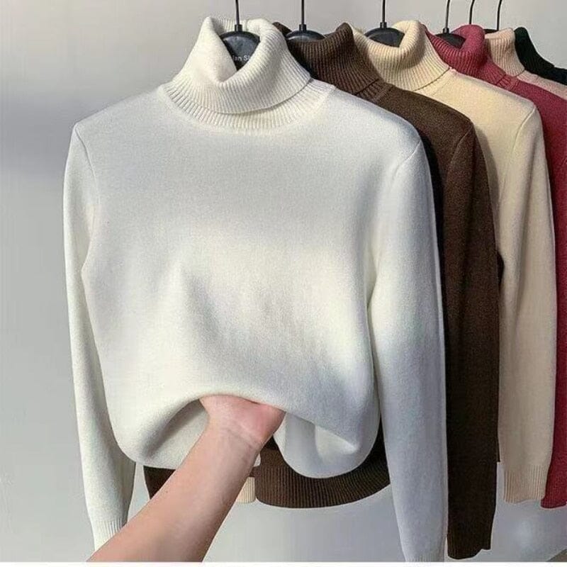 Suéter Feminino Peluciado Térmico Veludo Velvet Soft
