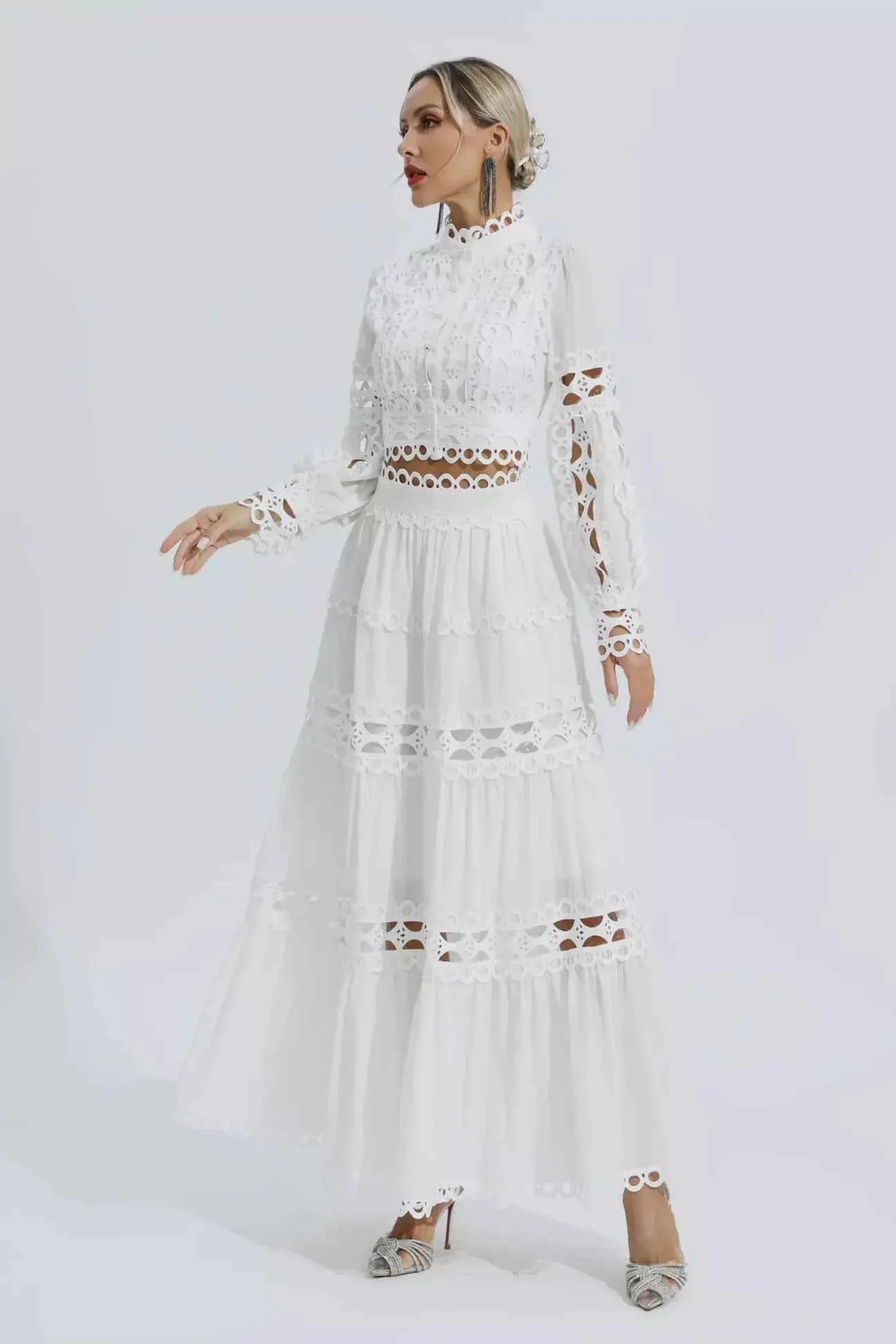 Vestido Longo em Laise – Colette