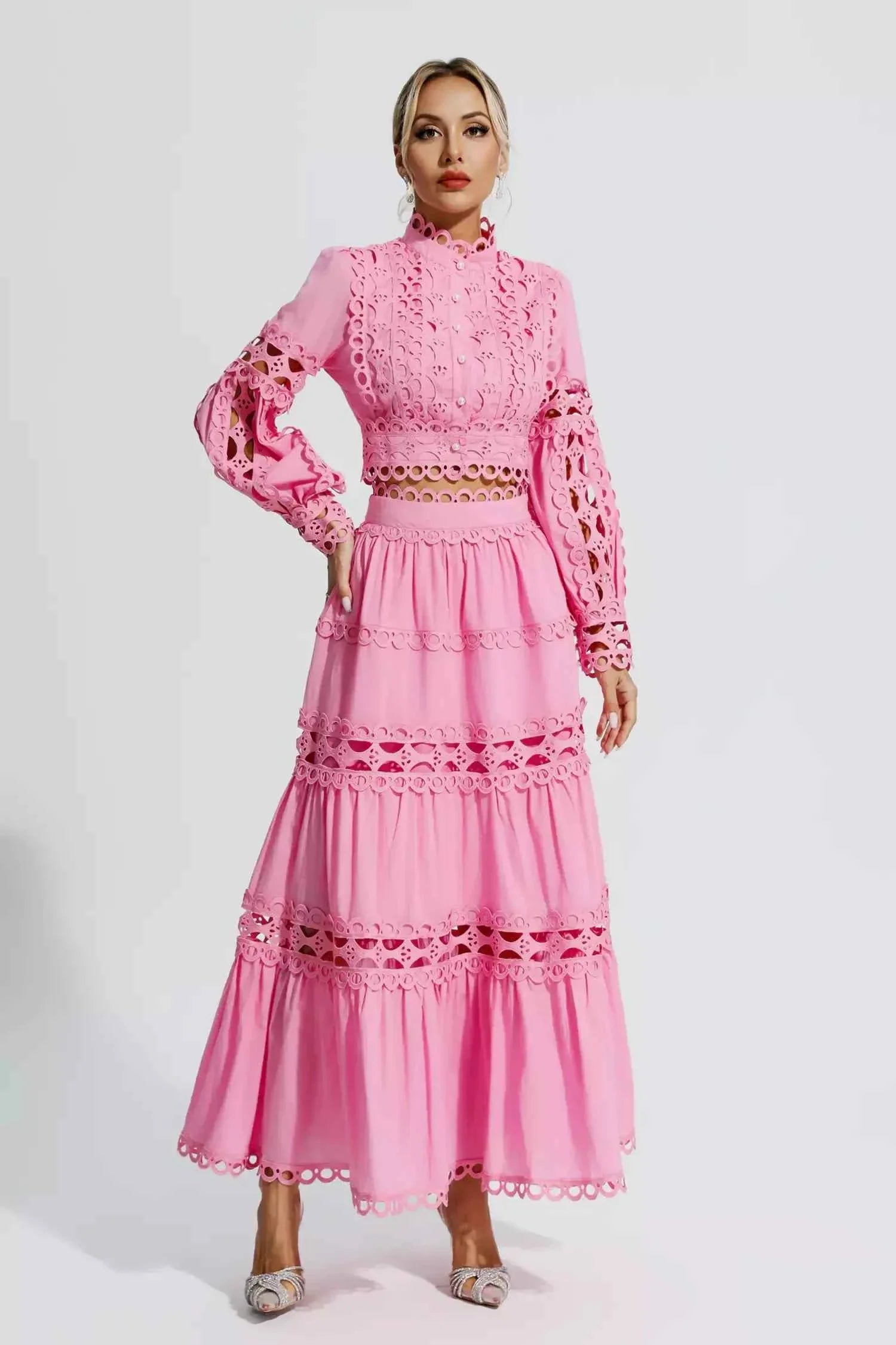 Vestido Longo em Laise – Colette